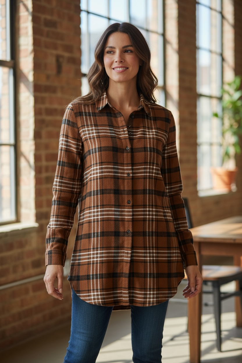 Aniston Freizeithemd Bluse