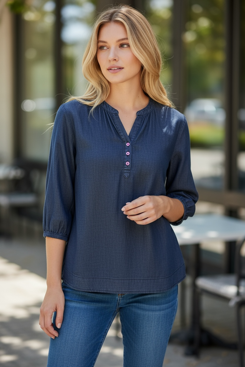 CECIL TOS Lyocell Bluse