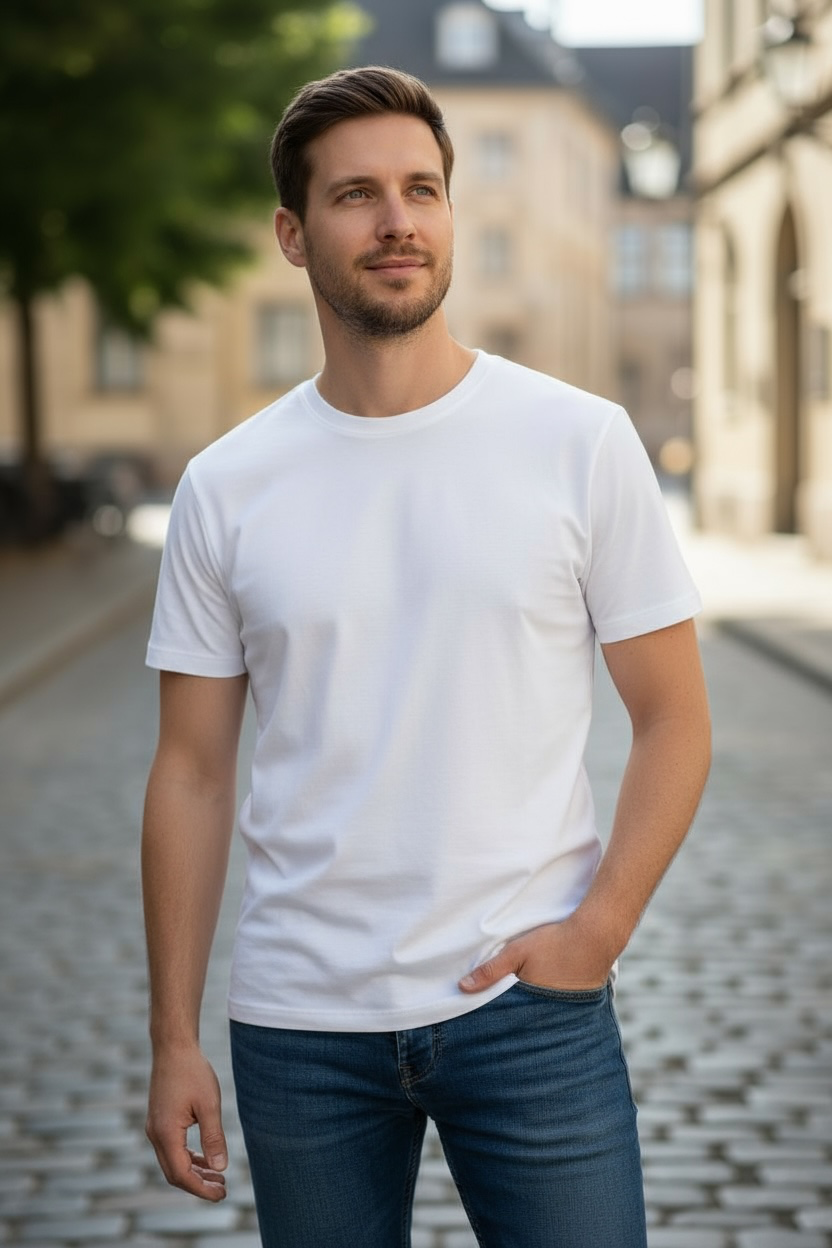 Jack & Jones Essentials T- Shirt Weiß