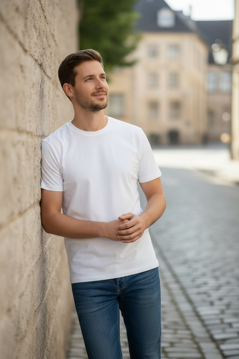 Jack & Jones Essentials T- Shirt Weiß