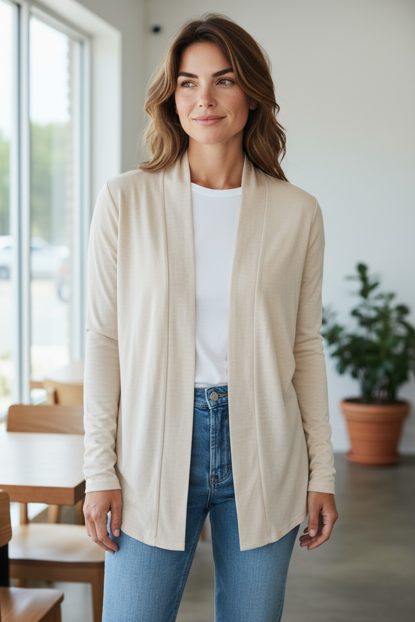 BASE LEVELStrickjacke Yayla