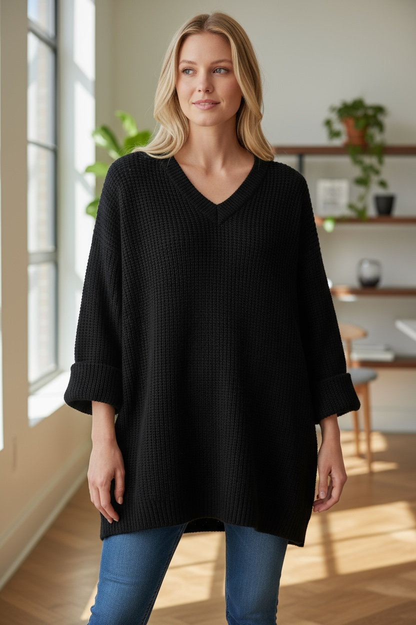 FLG FLASHLIGHTS PULLOVER VN REAL BLACK