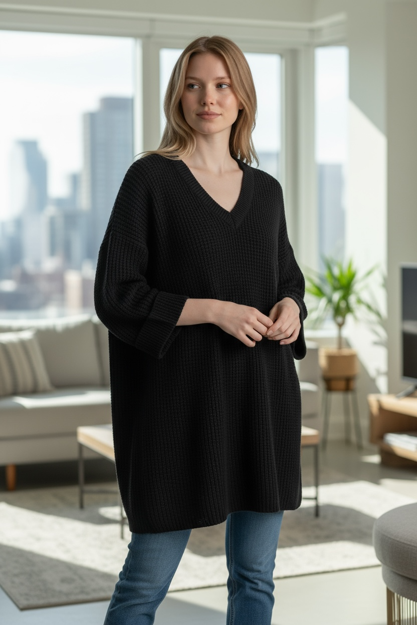 FLG FLASHLIGHTS PULLOVER VN REAL BLACK