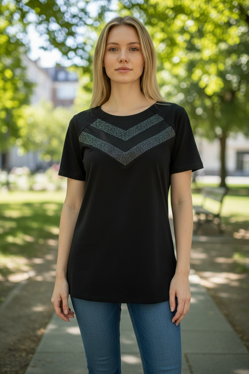 MELROSE FEMME  T-SHIRT