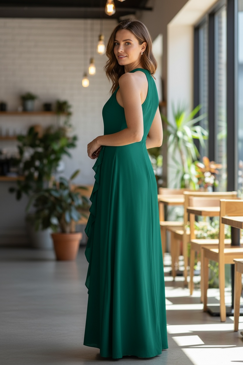 ALLANDWELL MAXIKLEID GRÜN