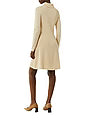 COMMA Strickkleid mit Rippstruktur